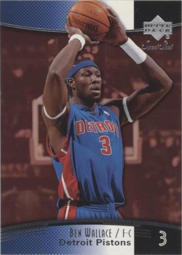 2004-05 Upper Deck Sweet Shot - Ben Wallace #24