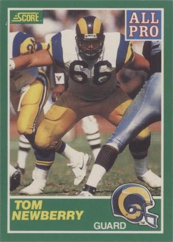 1989 Score Tom Newberry #302