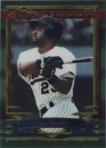 1994 Topps Finest - Greg Vaughn #89