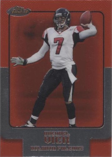 2006 Topps Finest Michael Vick #74