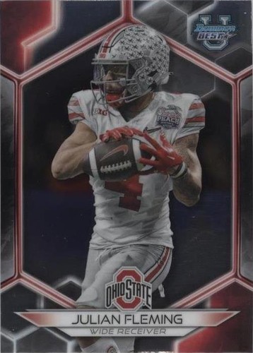 2023 Bowman University Chrome Julian Fleming X Fractor #109