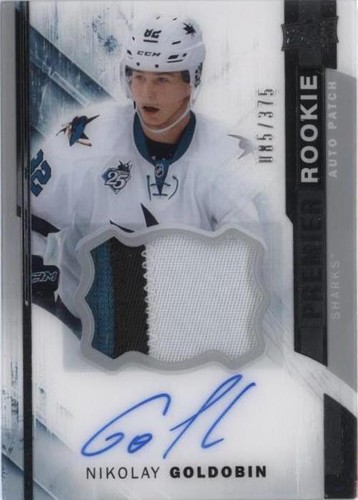 2015-16 Upper Deck Premier - Nikolay Goldobin #86