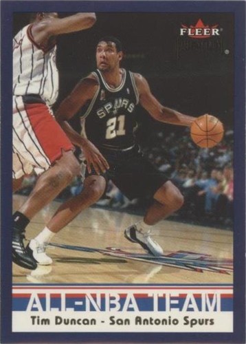 2002-03 Fleer Premium - Tim Duncan #2