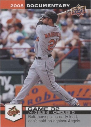 2008 Upper Deck Documentary - Nick Markakis #932