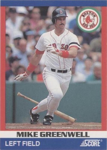 1991 Score 100 Hottest Players - Mike Greenwell #82