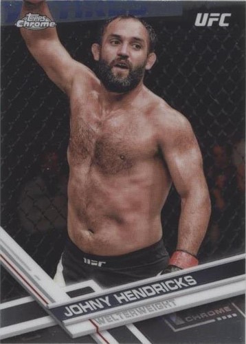 2017 Topps Chrome UFC - Johny Hendricks #82