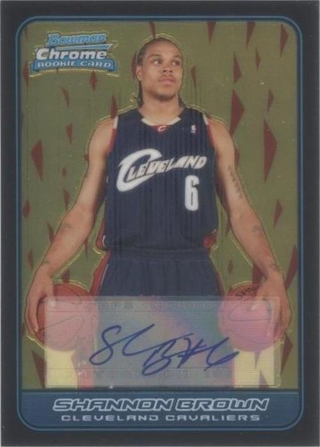 2006-07 Bowman Draft Picks & Stars - Shannon Brown #134