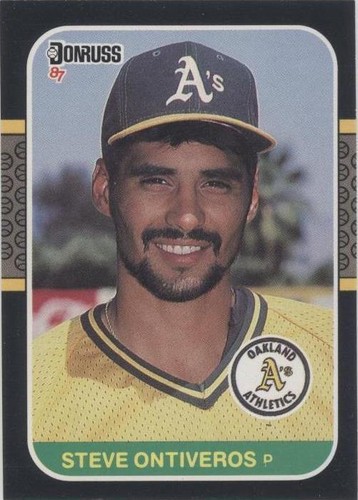 1987 Donruss - Steve Ontiveros #221