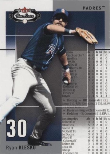2003 Fleer Box Score - Ryan Klesko #42