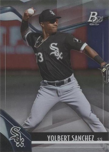 2021 Bowman Platinum - Yolbert Sanchez #TOP-46