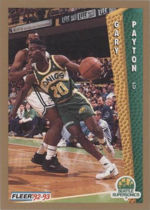 Fleer 1992-93 - Gary Payton #50