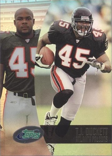 2002 eTopps T.J. Duckett #64