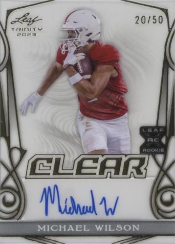 2023 Leaf Trinity Michael Wilson #CA-MW1