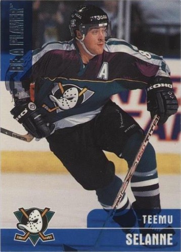 1999-00 In the Game Be A Player Memorabilia - Teemu Selanne #171