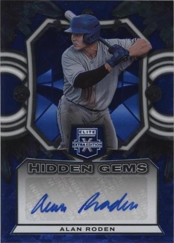 2023 Panini Elite Extra Edition - Alan Roden #HG-ARD