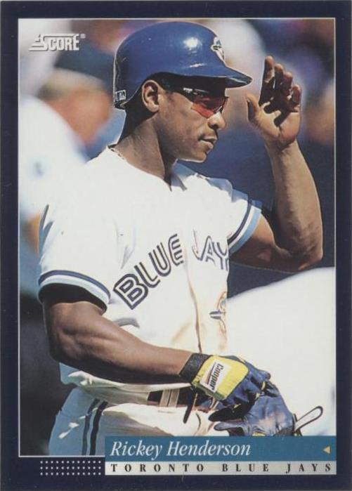 1994 分数 - Rickey Henderson #35