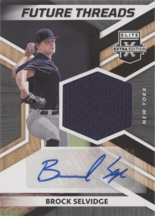 2022 Panini Elite Extra Edition - Brock Selvidge #FTS-BS