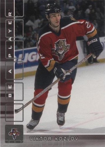 2001-02 In the Game Be A Player Memorabilia - Viktor Kozlov #259