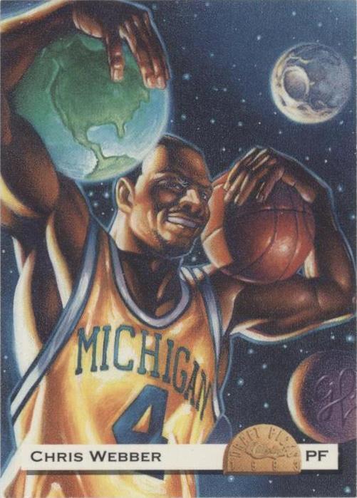 1993-94 Classic Draft медиаторы - Chris Webber #SS1