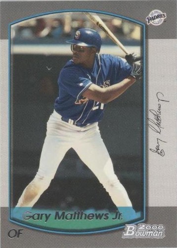 2000 Bowman - Gary Matthews Jr. #262
