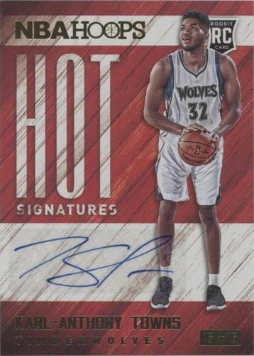 PANINI NBA FLAWLESS KARL-ANTHONY TOWNS TIMBERWOLVES 16/25 #SS -KAT