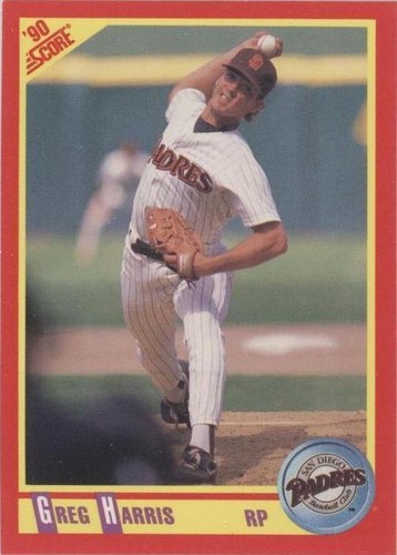 1990 Score - Greg Harris #257