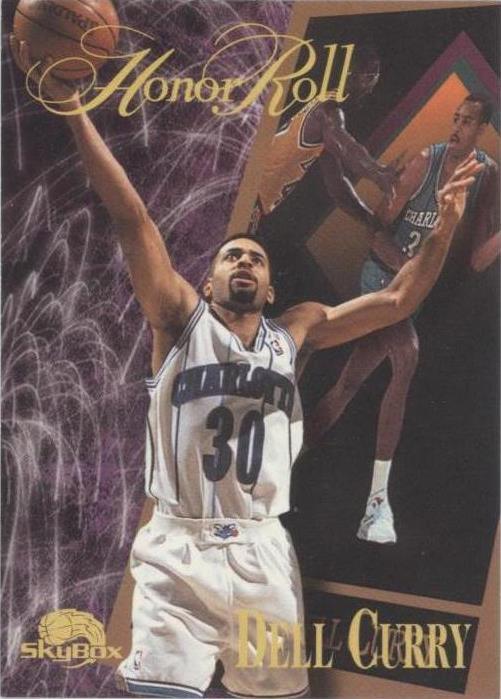 Skybox Premium 1995-96 - Dell Curry #250