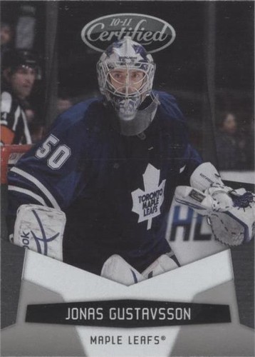 2010-11 Certified - Jonas Gustavsson #135