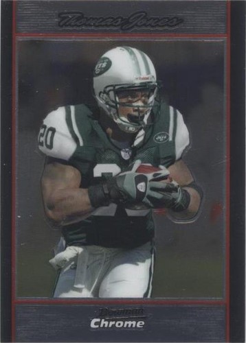 2007 Bowman Chrome Thomas Jones #BC181