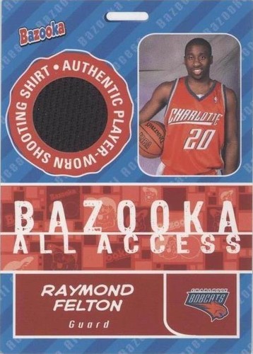 2005-06 Topps Bazooka - Raymond Felton #BAA-RF