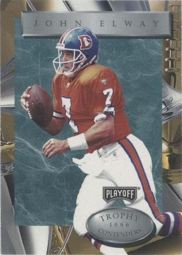 1996 Playoff Trophy Contenders John Elway #7