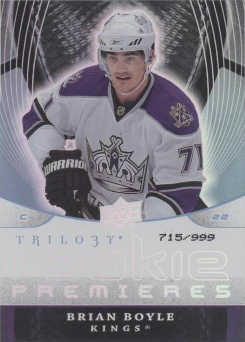 2008-09 Upper Deck Trilogy - Brian Boyle #128