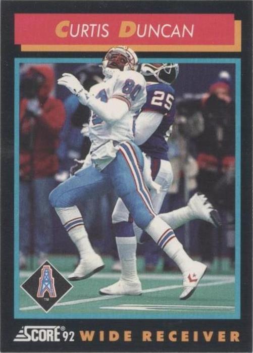 1992 Score Curtis Duncan #422