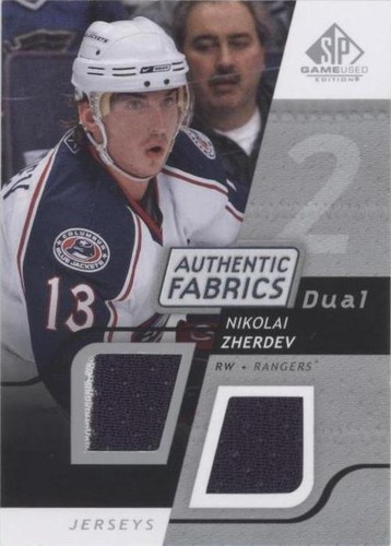 2008-09 SP Game Used Edition - Nikolai Zherdev #AF-NZ