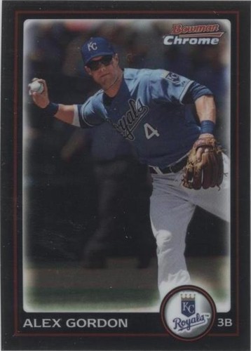 2010 Bowman Chrome - Alex Gordon #84