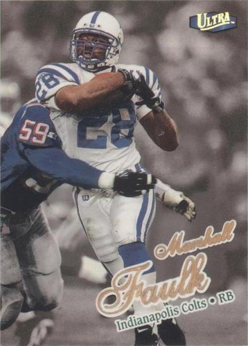 1998 Ultra Marshall Faulk #104G