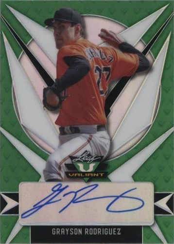 2021 Leaf Valiant - Grayson Rodriguez #BA-GR1