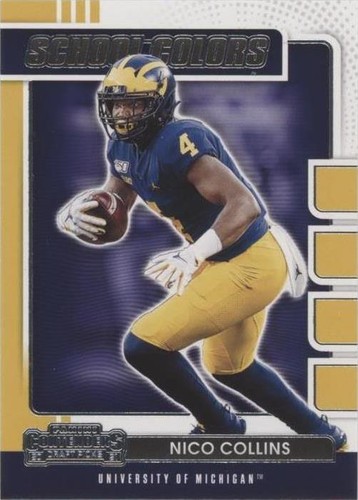 2021 Panini Contenders Draft Picks Nico Collins #28