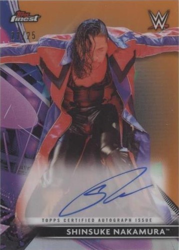 2021 Topps Finest WWE - Shinsuke Nakamura #RA-SN