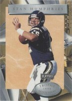 1996 Playoff Trophy Contenders Stan Humphries #37