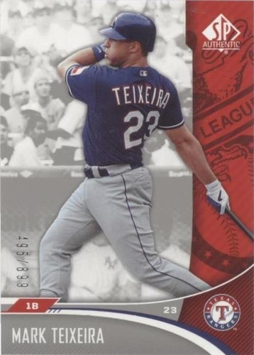 2006 SP Authentic - Mark Teixeira #190