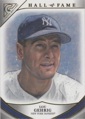 2019 Topps Gallery - Lou Gehrig #HOFG-8