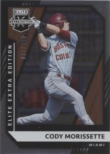 2021 Panini Elite Extra Edition - Cody Morissette #52