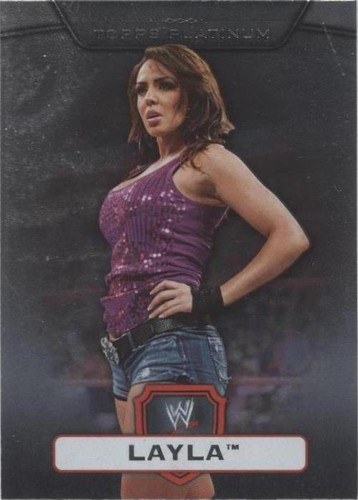 2010 Topps Platinum WWE - Layla #28