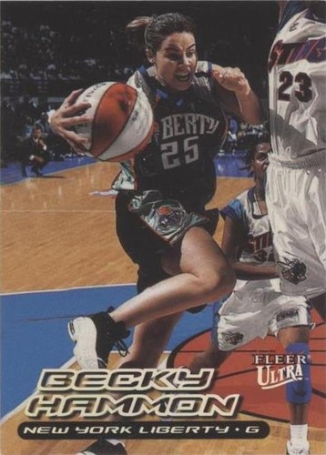 Becky Hammon 2000 Ultra WNBA Rookie card #21 New York