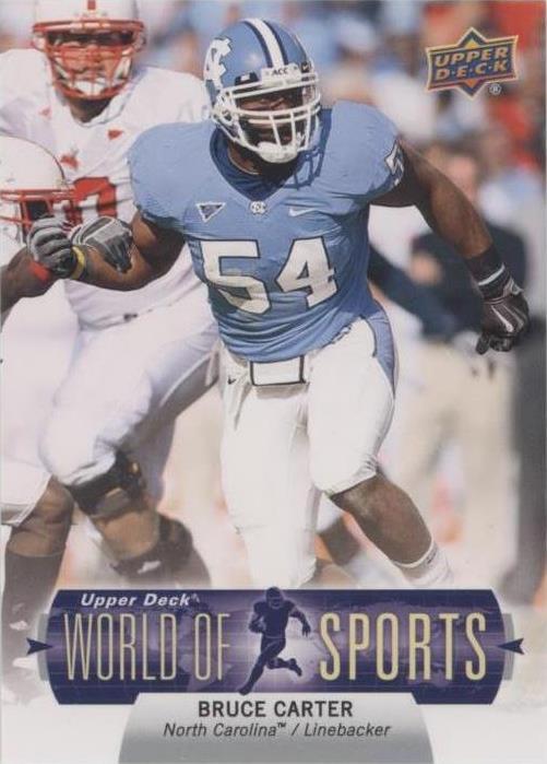 2011 Upper Deck World of Sports Bruce Carter #138