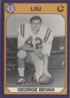 1990 Collegiate Collection LSU Tigers George Bevan #122