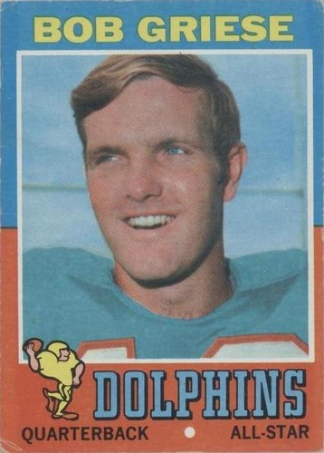 1971 Topps Bob Griese #160
