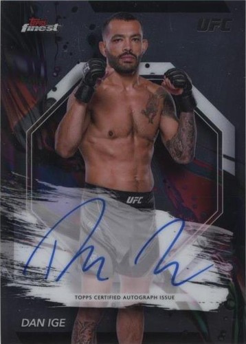 2024 Topps Finest UFC - Dan Ige #FA-DIG