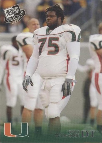 2004 Press Pass Vince Wilfork #36